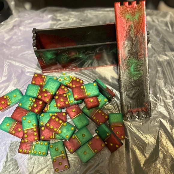 Other - Dominoes Set w/ Storage Box